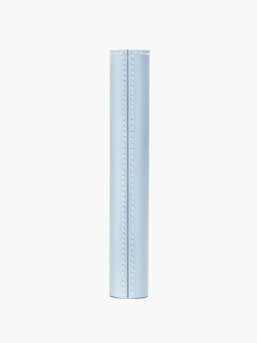 Blue Leather Mascara Sleeve