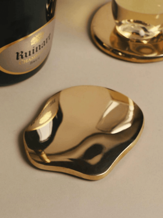 Brass Cocktail Coasters