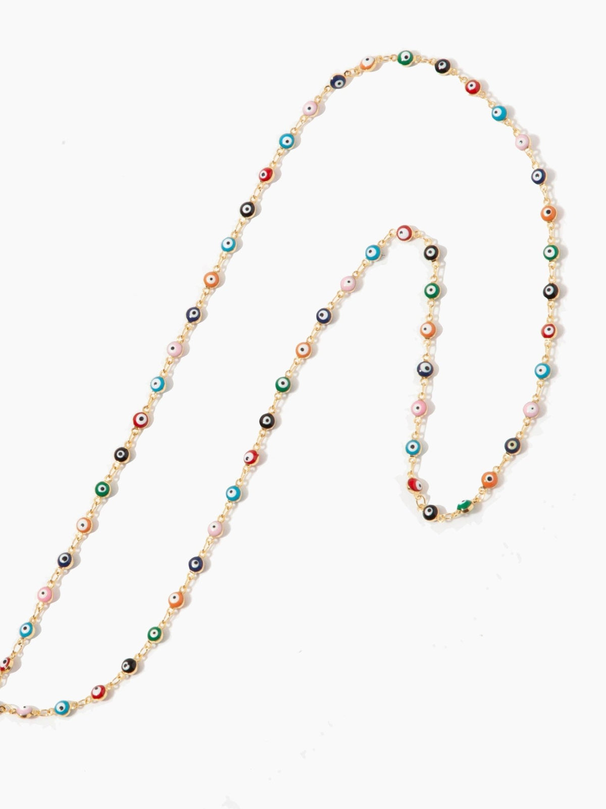 Bright Multi Evil Eye Sunglasses Chain