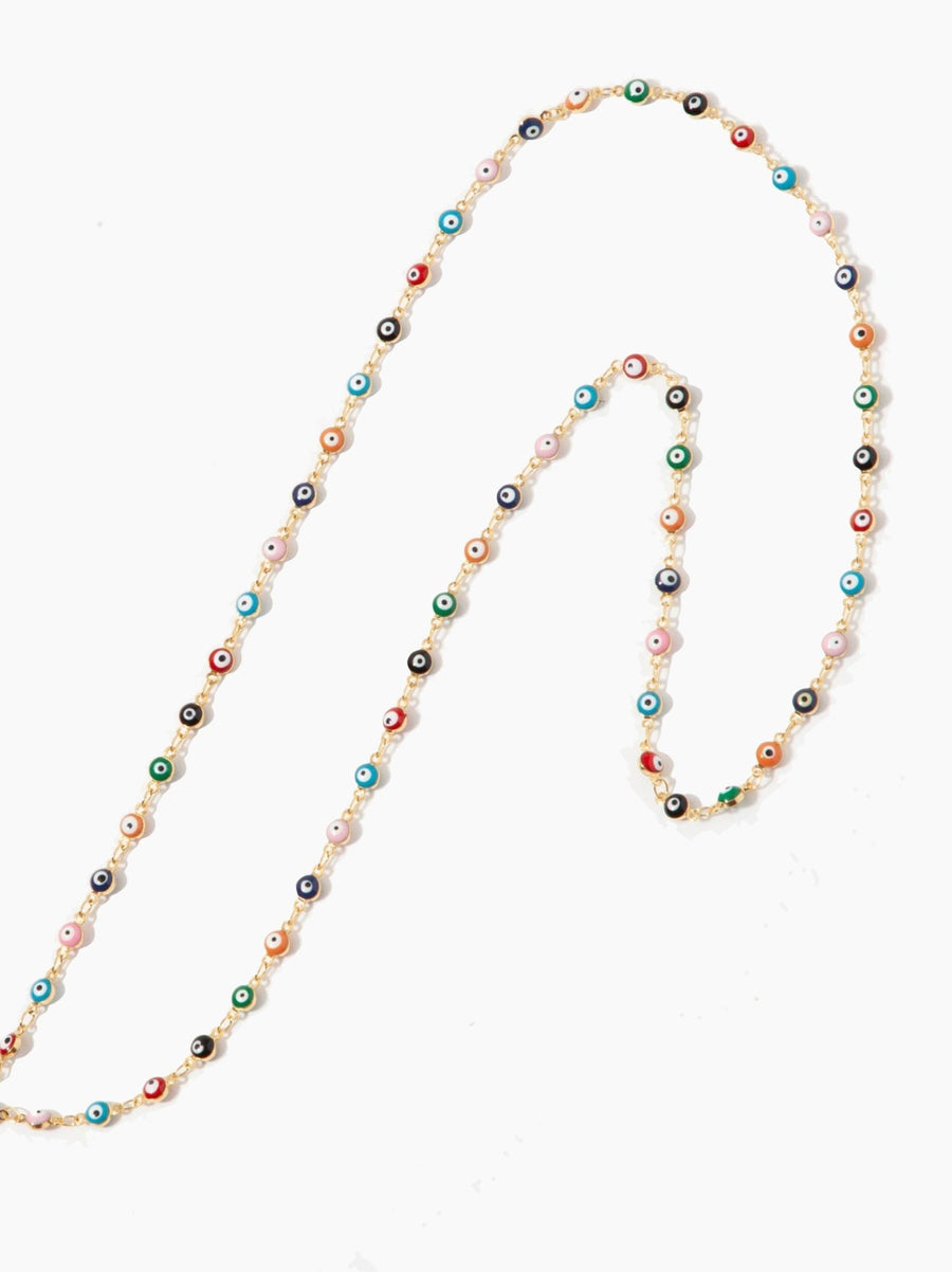 Bright Multi Evil Eye Sunglasses Chain