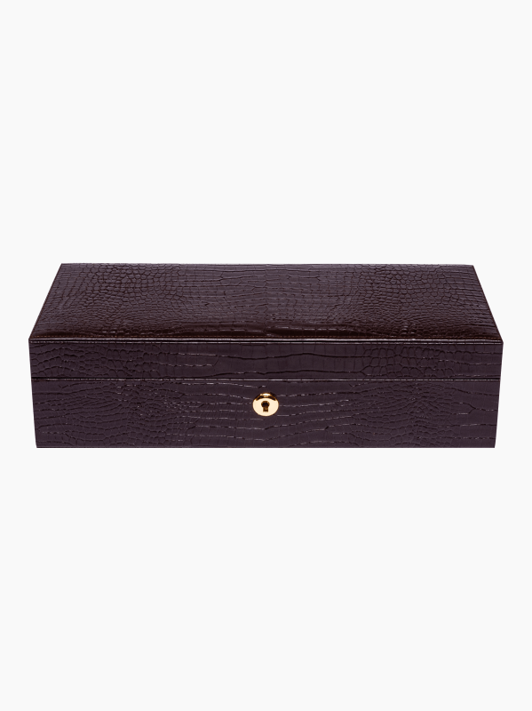 Brown Brompton Five-Piece Watch Box