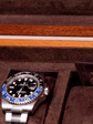 Burr Walnut Five-Piece Watch Box