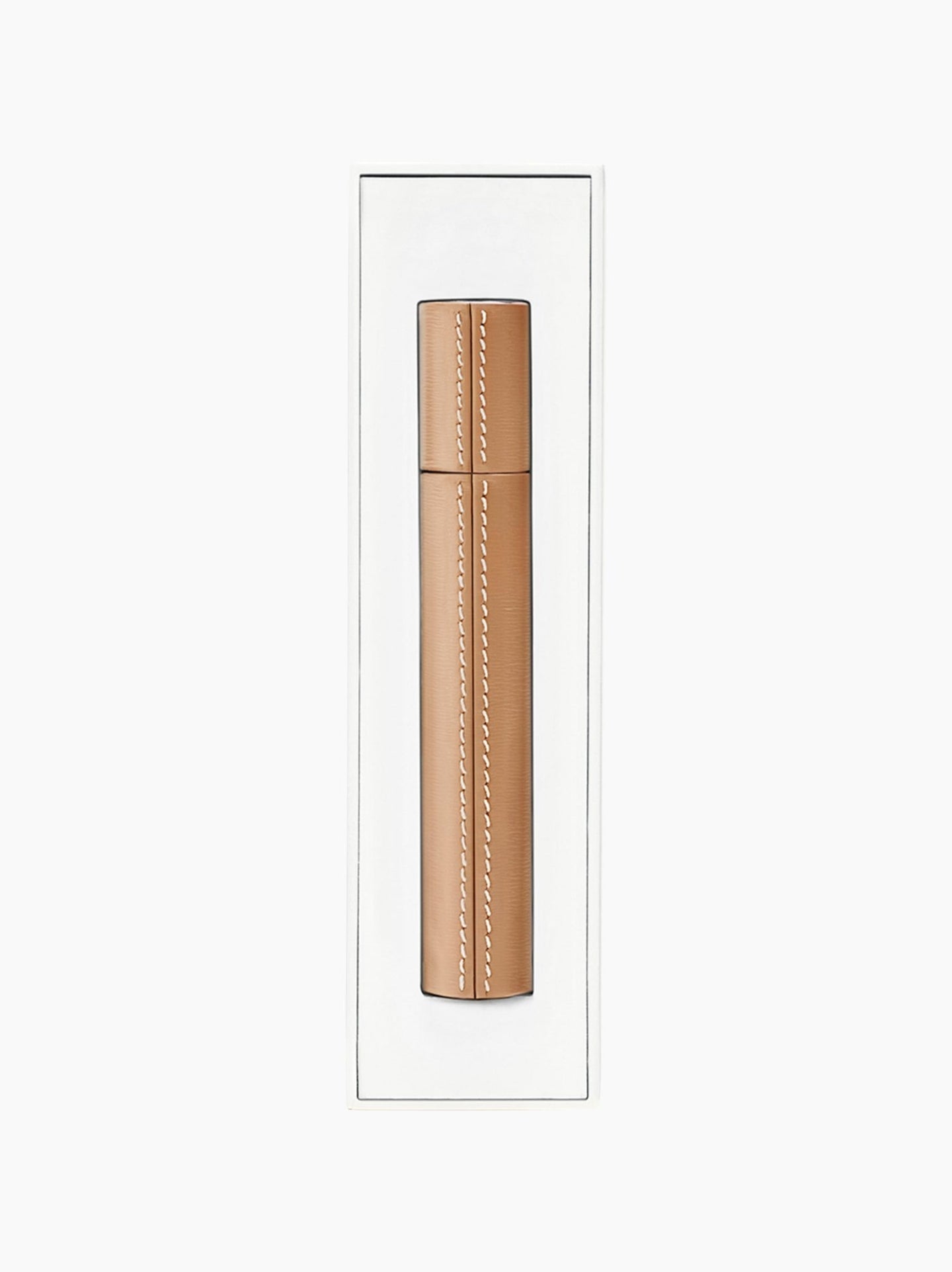 Camel Leather Mascara Sleeve