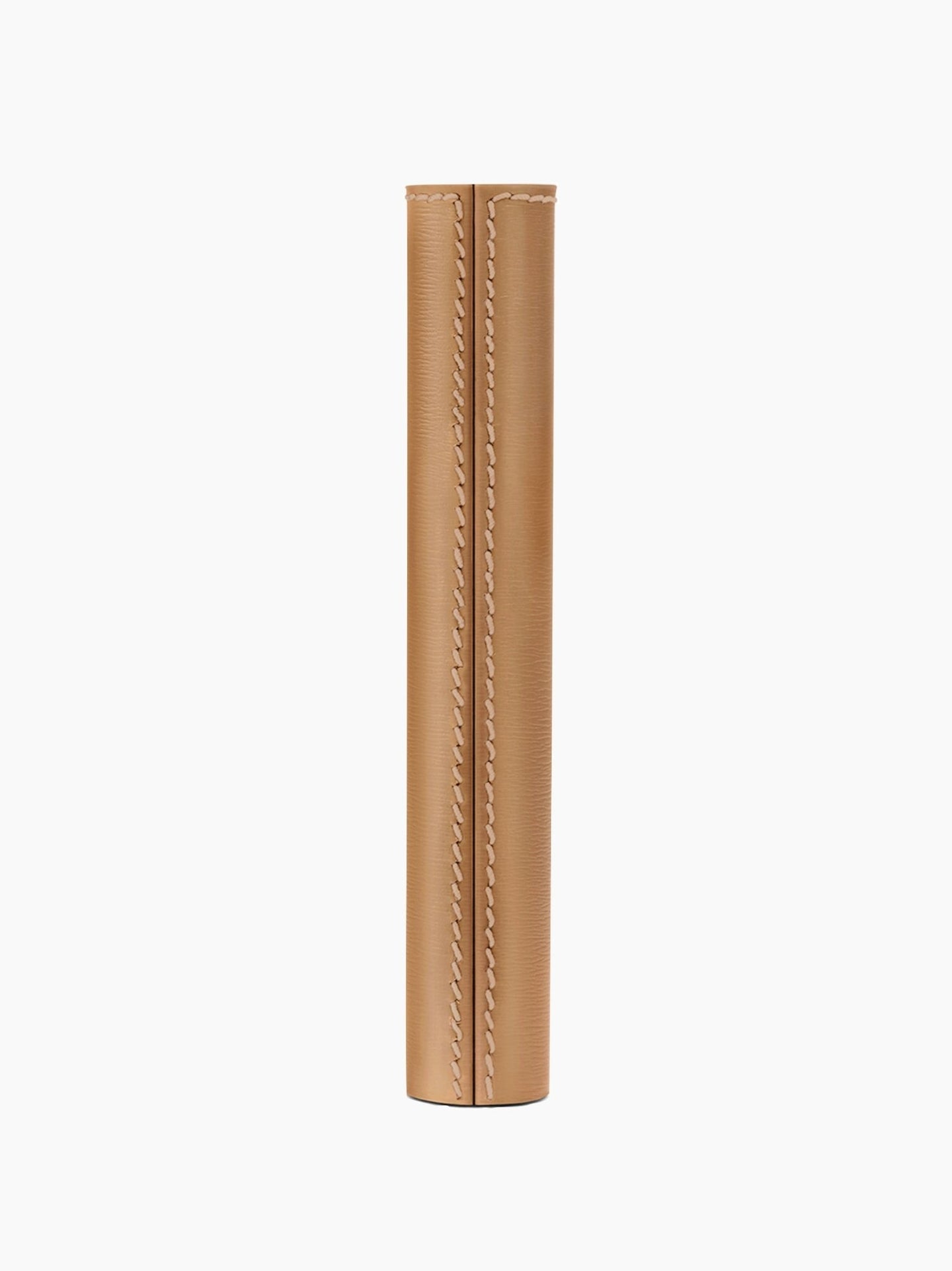 Camel Leather Mascara Sleeve