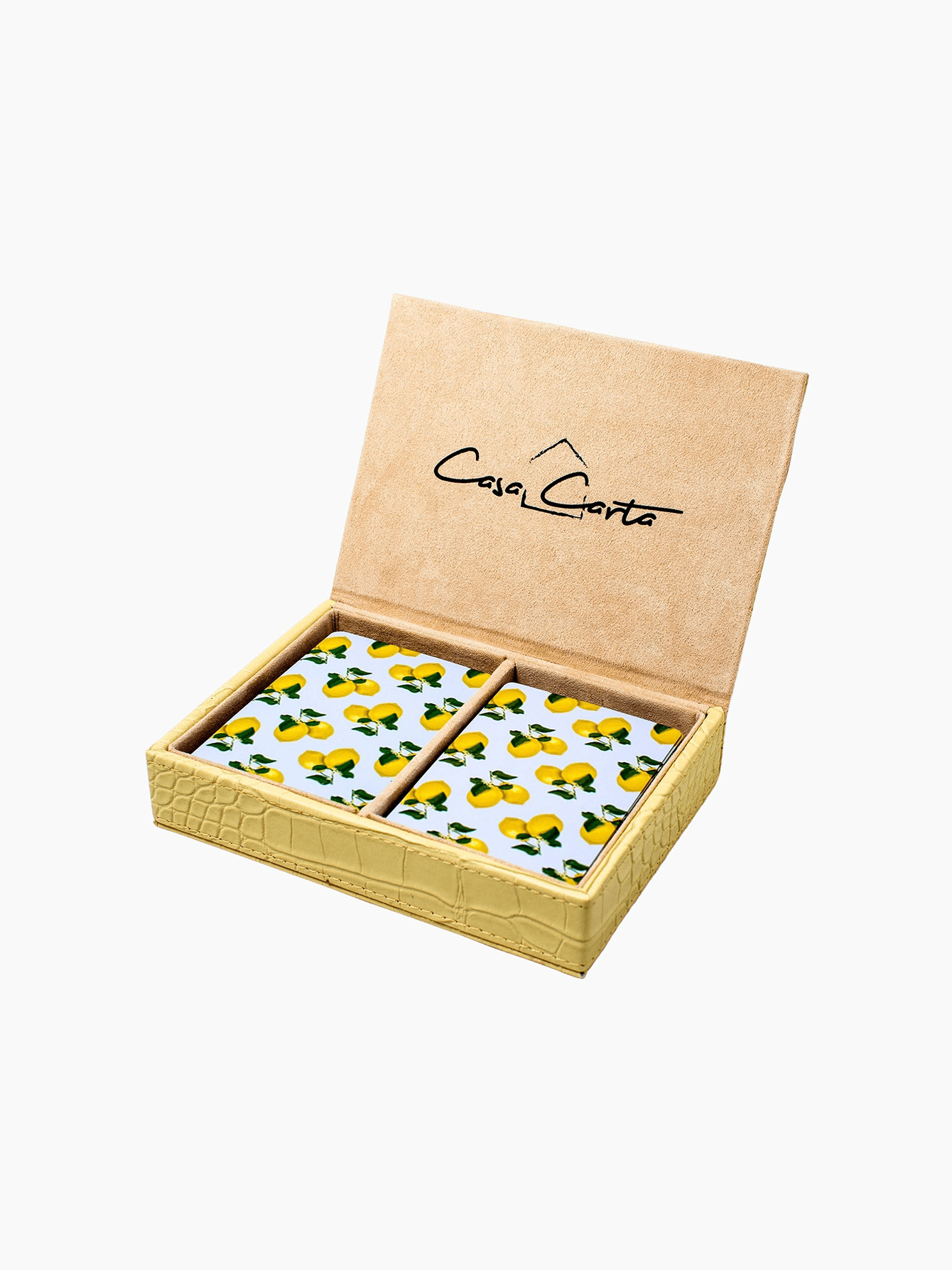 Capri Lemons Playing Cards
