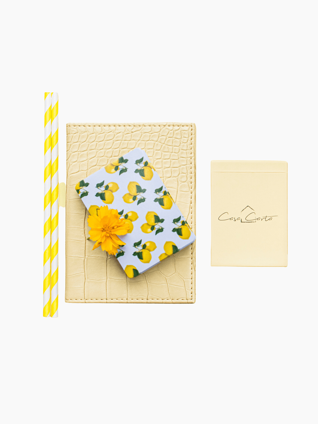 Capri Lemons Playing Cards
