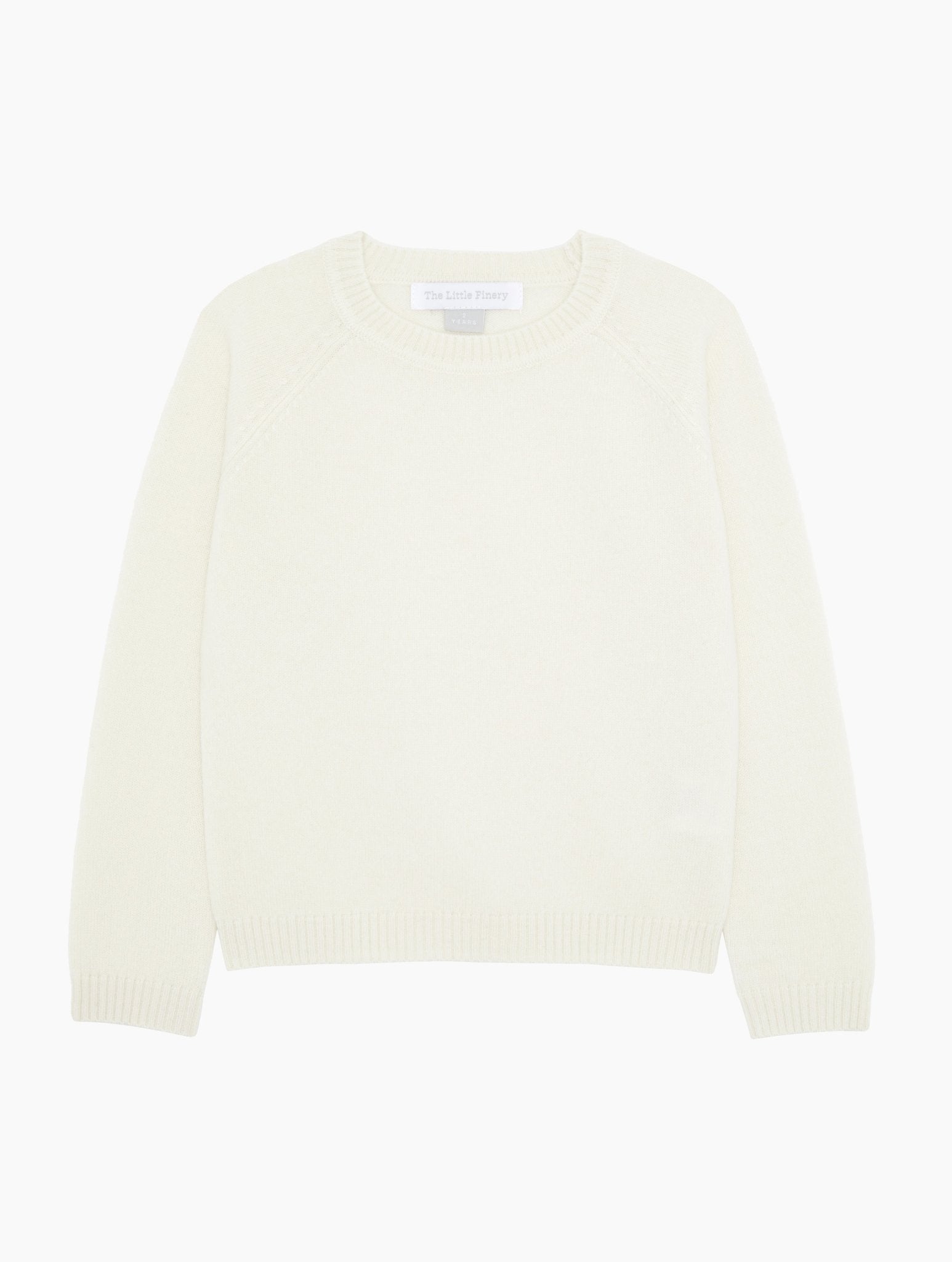 Cashmere Sweater in Ecru White