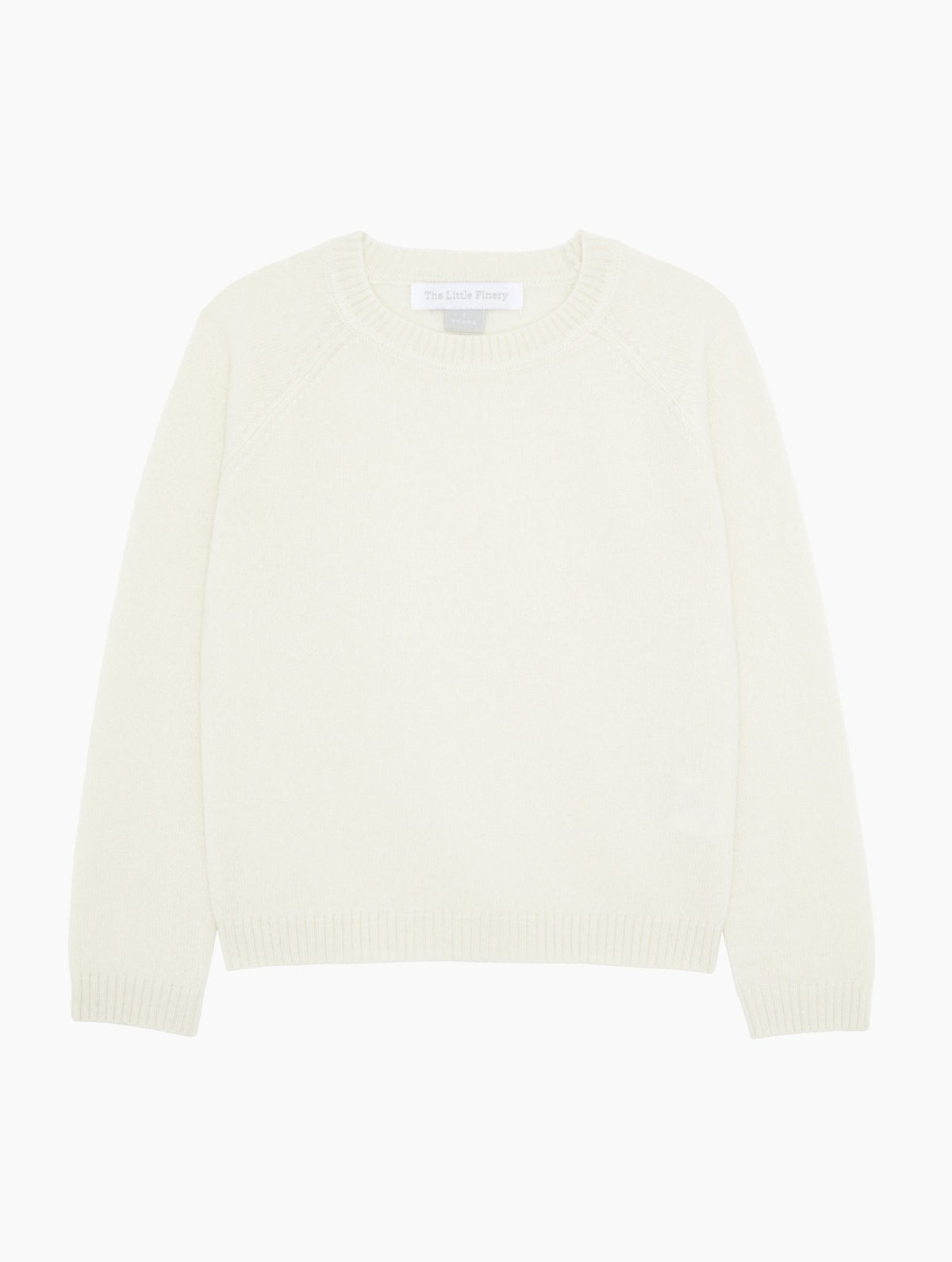 Cashmere Sweater in Ecru White