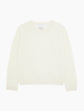 Cashmere Sweater in Ecru White