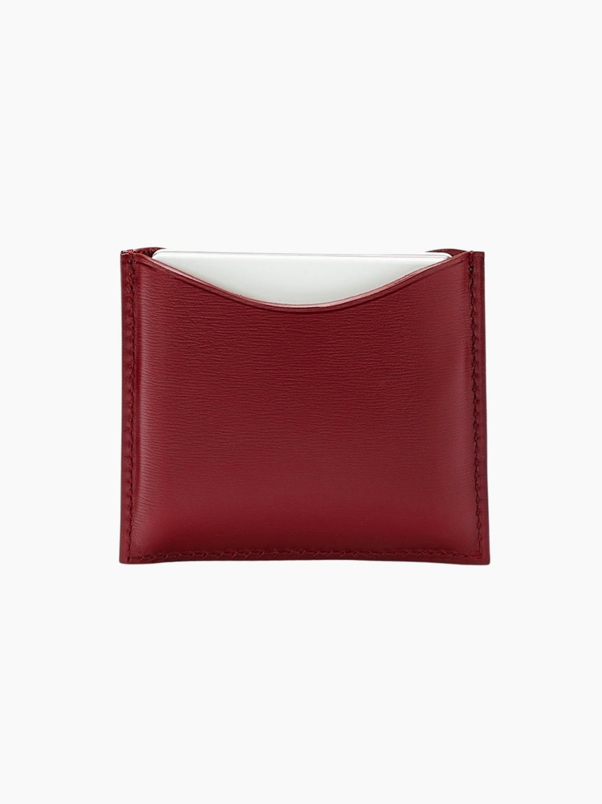 Chocolate Leather Compact Case