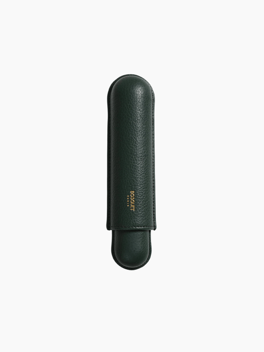 Dark Green Single Cigar Case