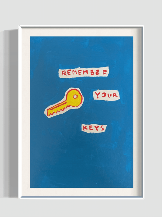 Don't Forget Your Keys Art