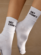 Get Comfy White Socks