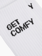 Get Comfy White Socks