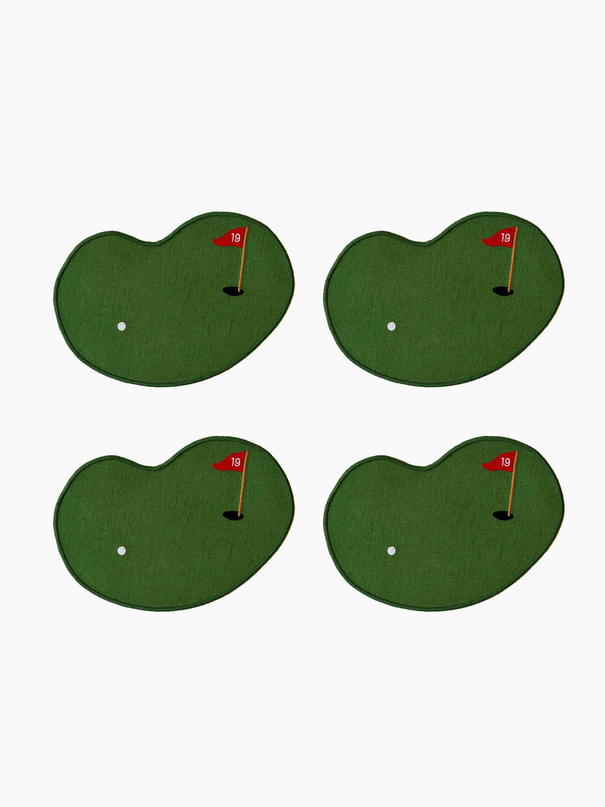 Golf Cocktail Napkins Set