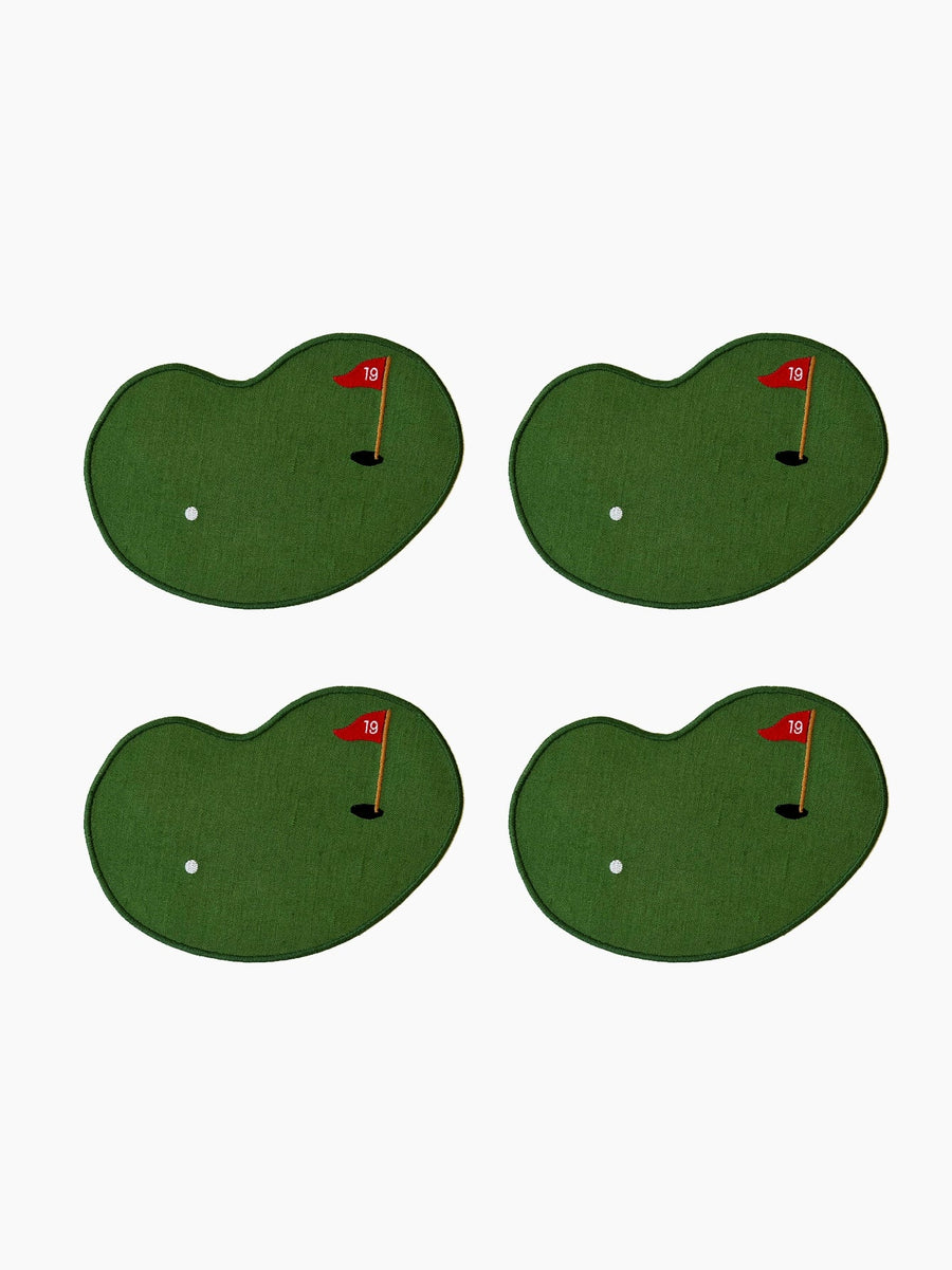 Golf Cocktail Napkins Set