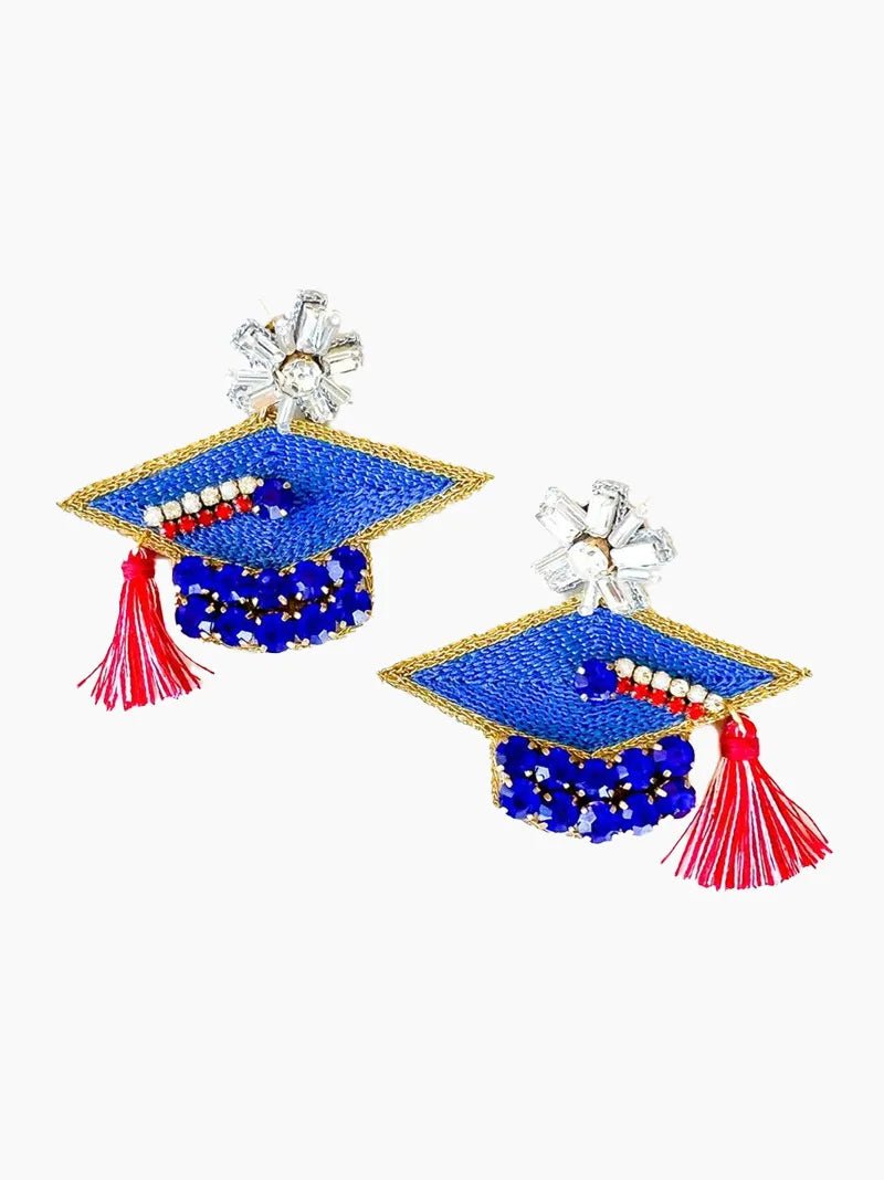 Graduation Hat Earrings