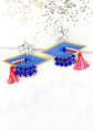 Graduation Hat Earrings