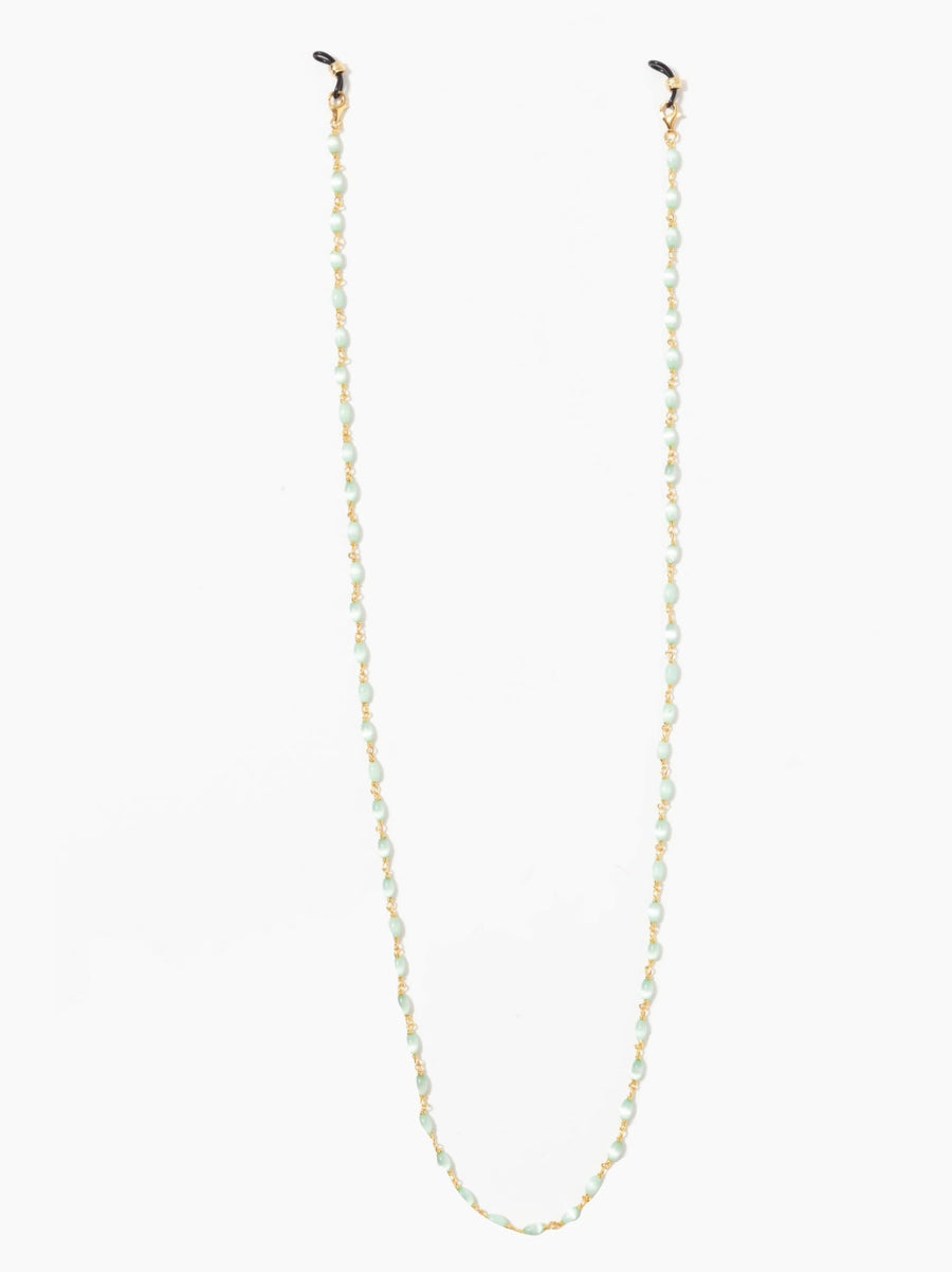 Green Monalisa Rosary Sunglasses Chain