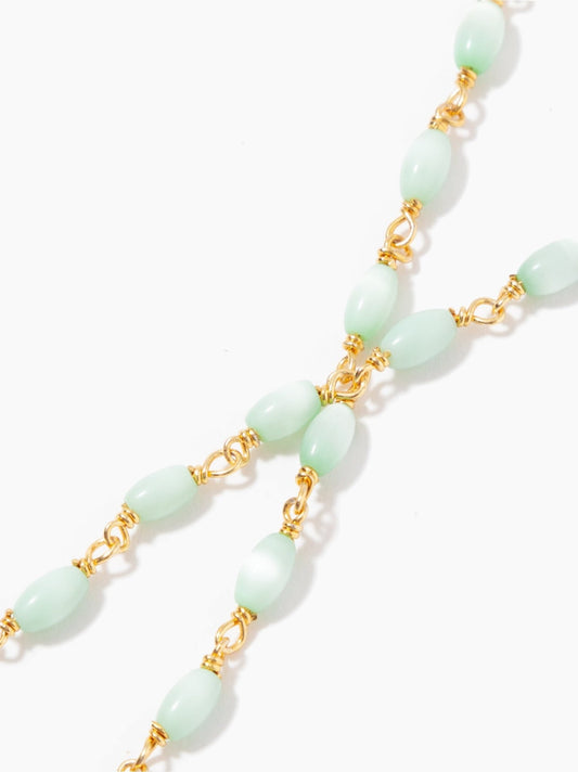 Green Monalisa Rosary Sunglasses Chain