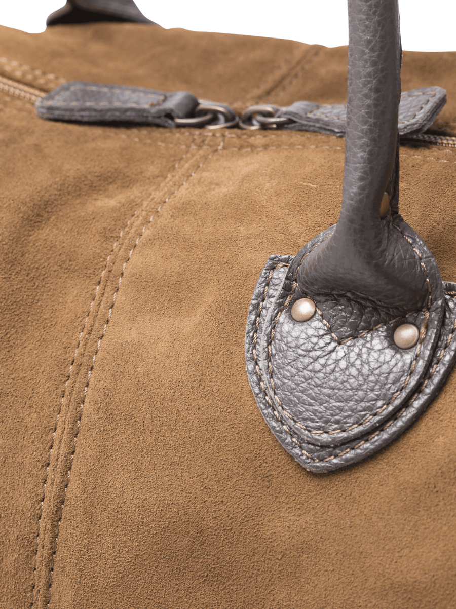 Harvard Travel Bag Tobacco Suede