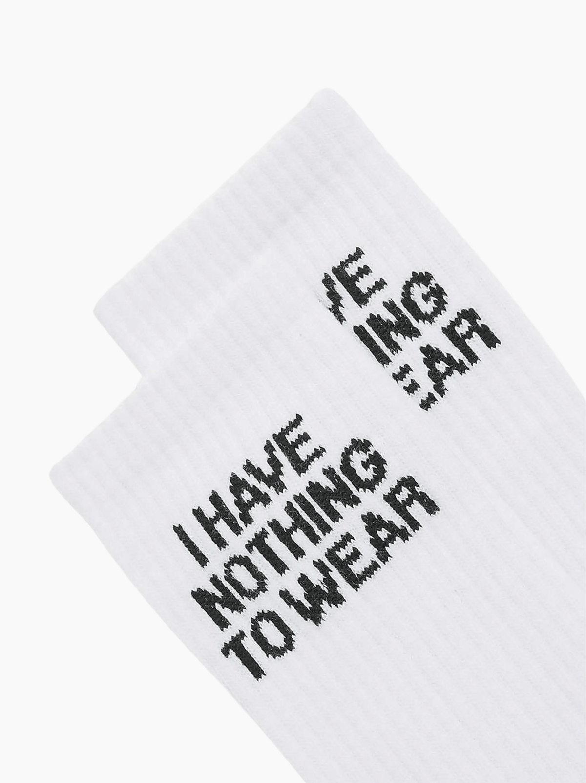I Have Nothing To Wear White Socks