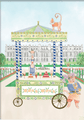 Ice-Cream Stand in The Palace of Versailles in Blue