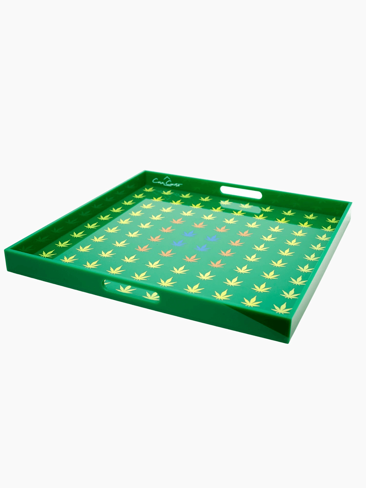 Leaf Motif Large Tray