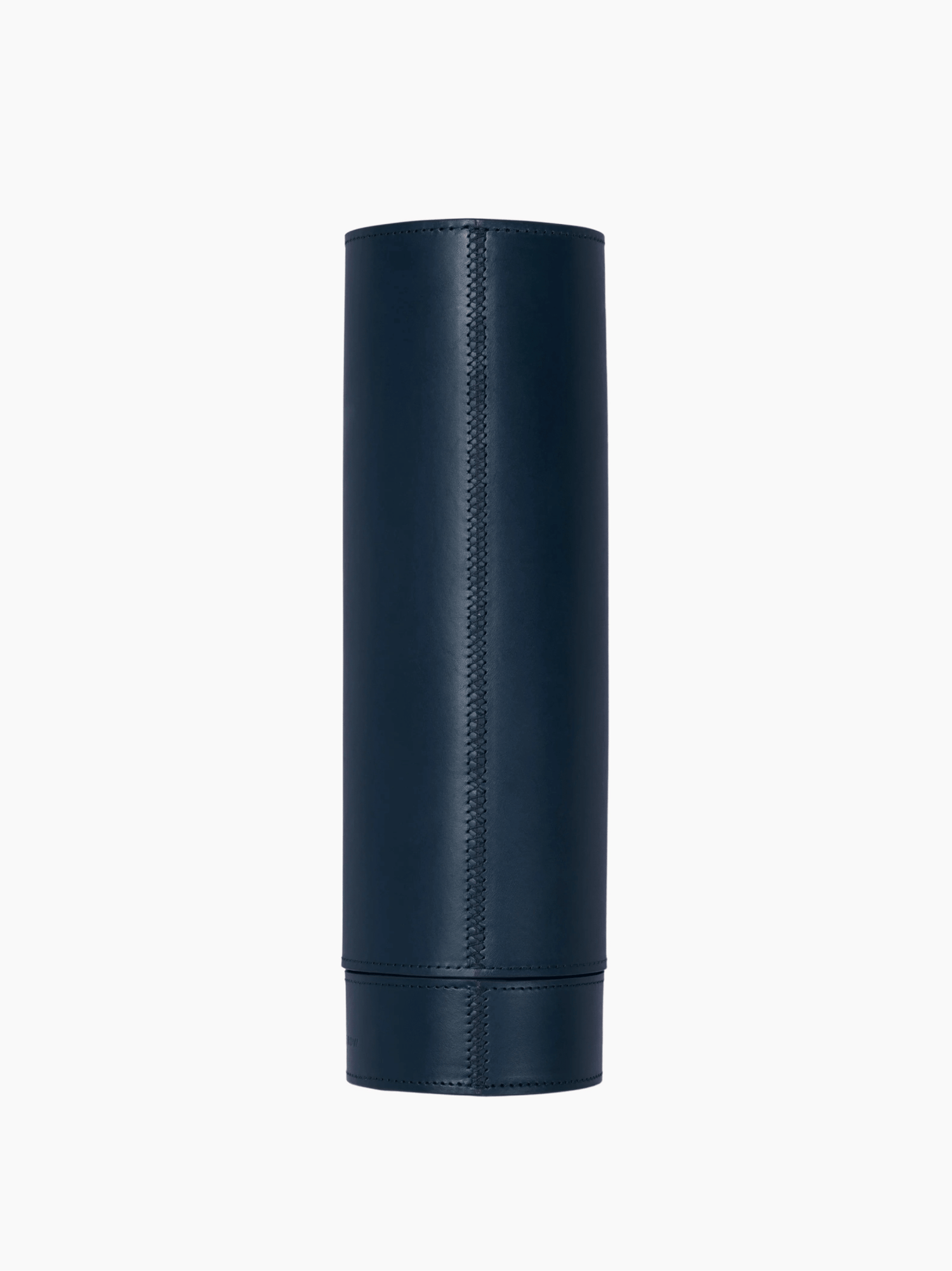 Leather Tennis Ball Holder in Blue