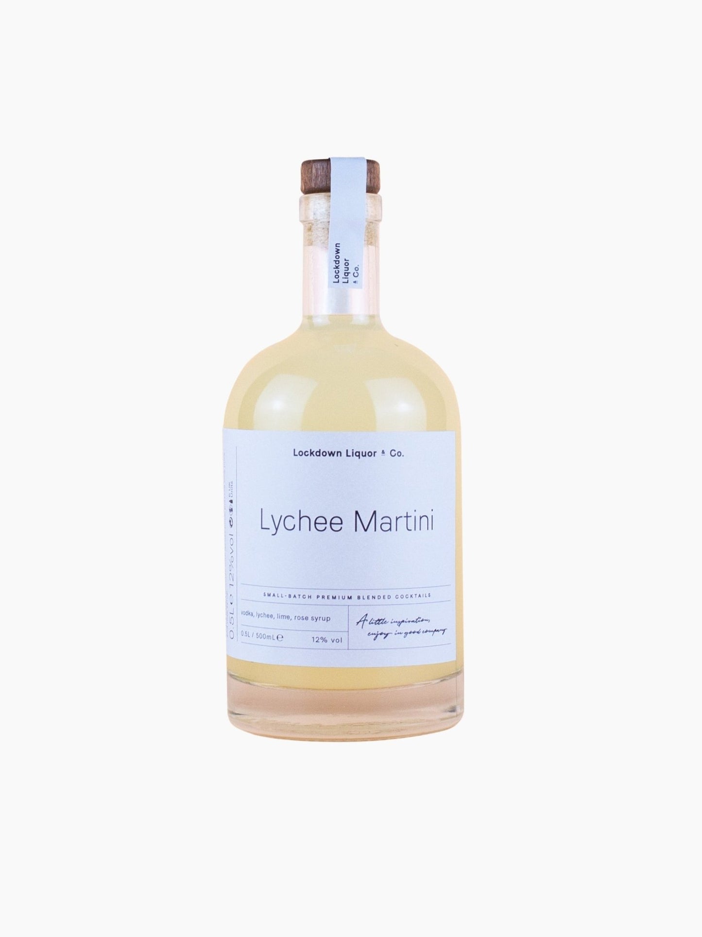 Lychee Martini Bottled Cocktail