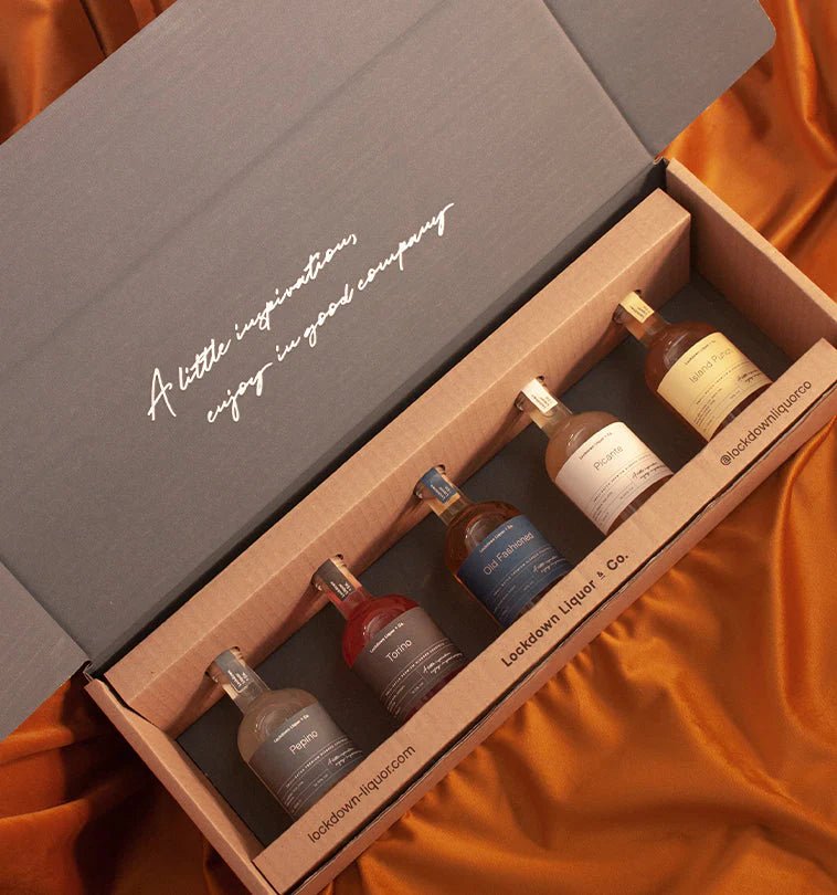 Mini Bottled Cocktail Set