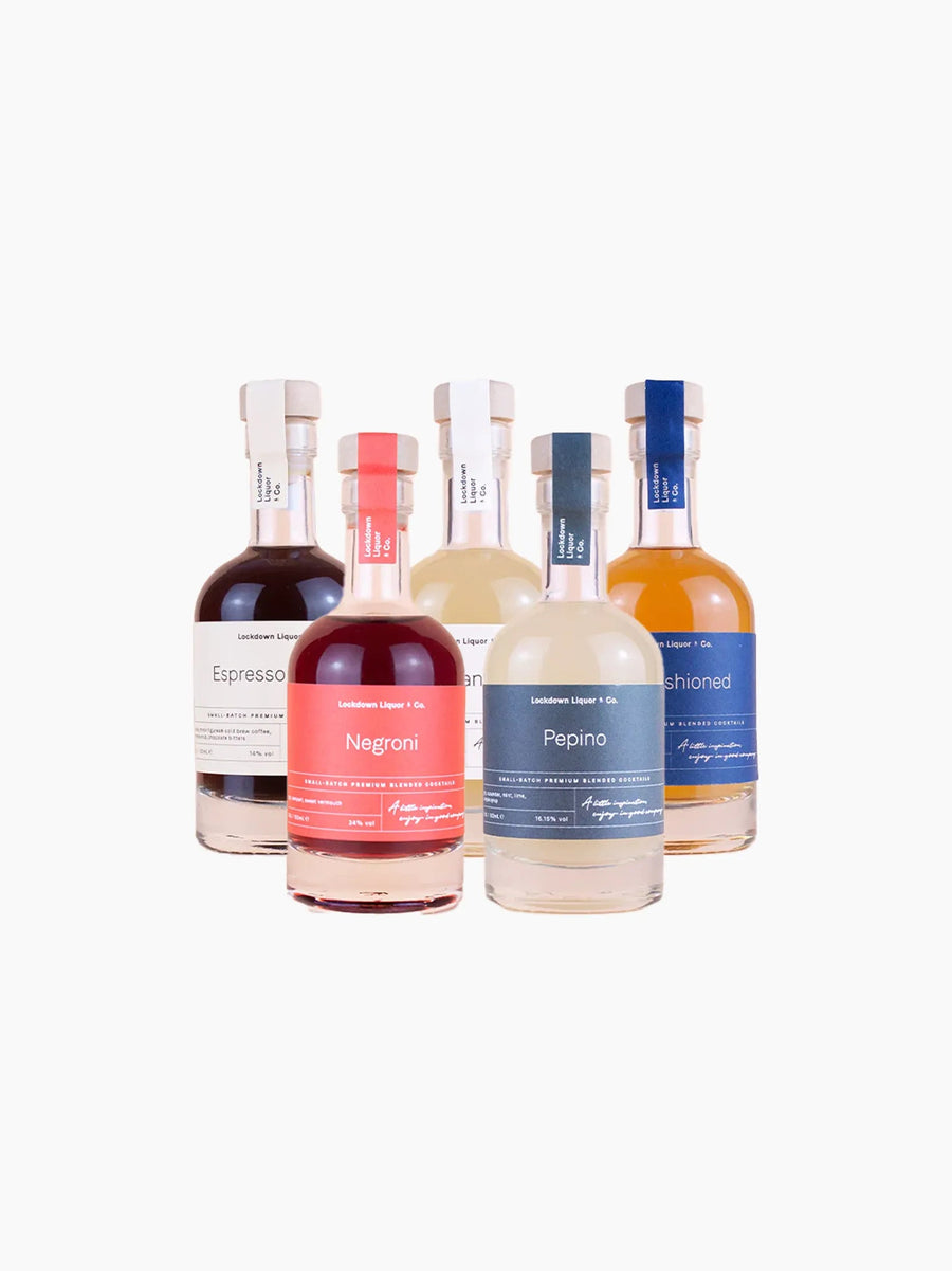 Mini Bottled Cocktail Set