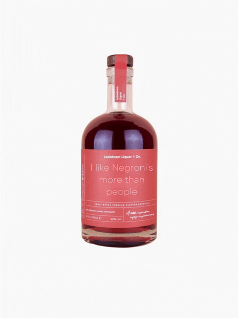 Negroni Bottled Cocktail