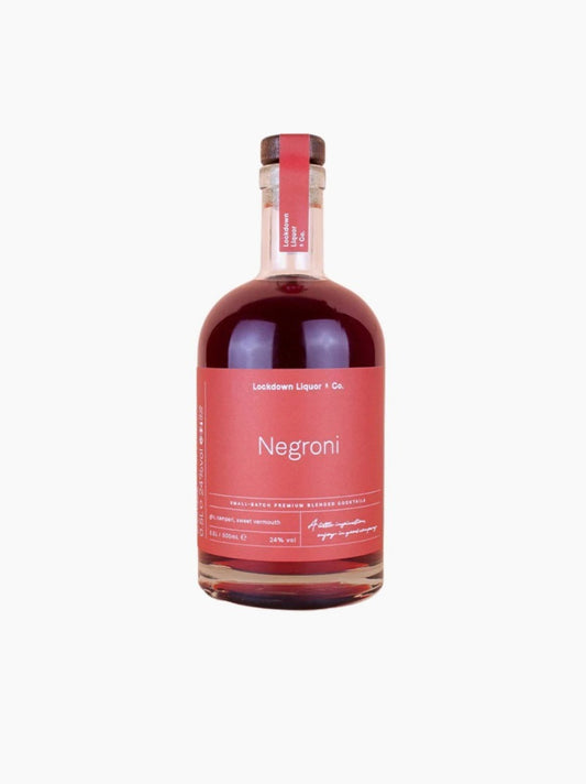 Negroni Bottled Cocktail