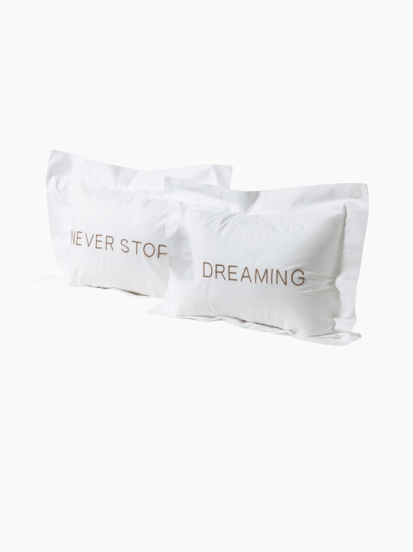 Never Stop Dreaming Mini Pillow Case Set