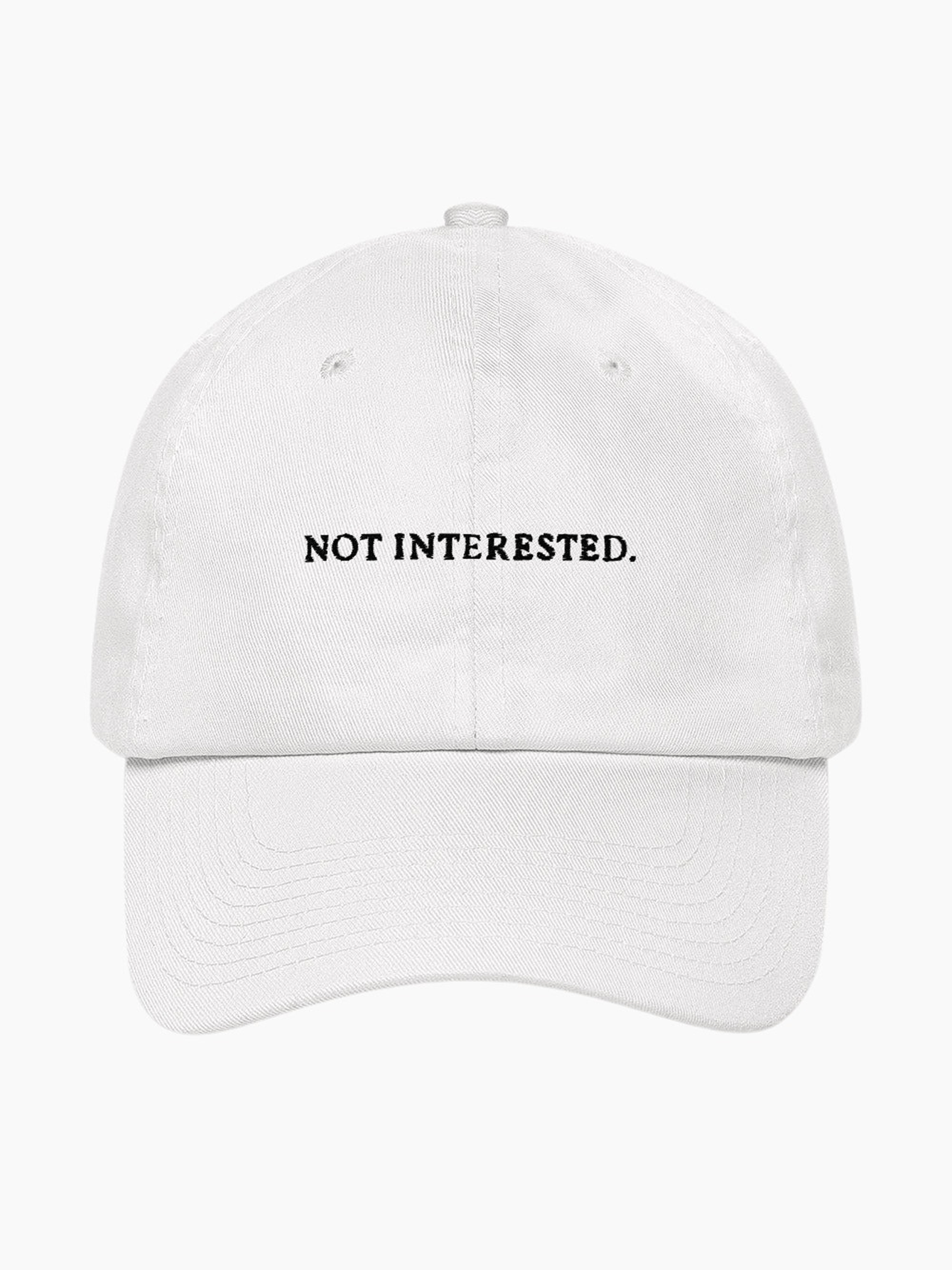 Not Interested Cap