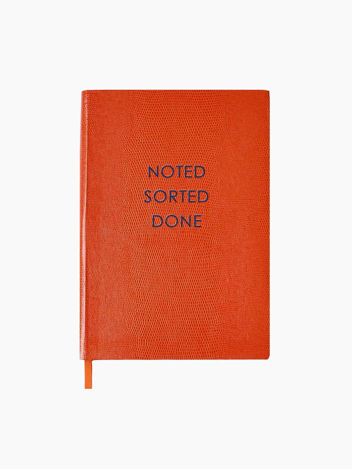 Noted, Sorted, Done Notebook