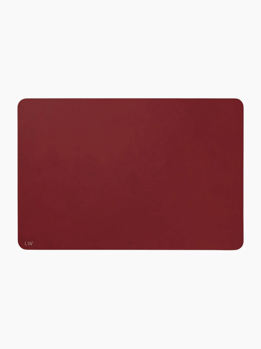 Office Desk Mat Red