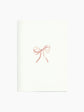 Pack of 5 Bow Ribbon Cards in Pink