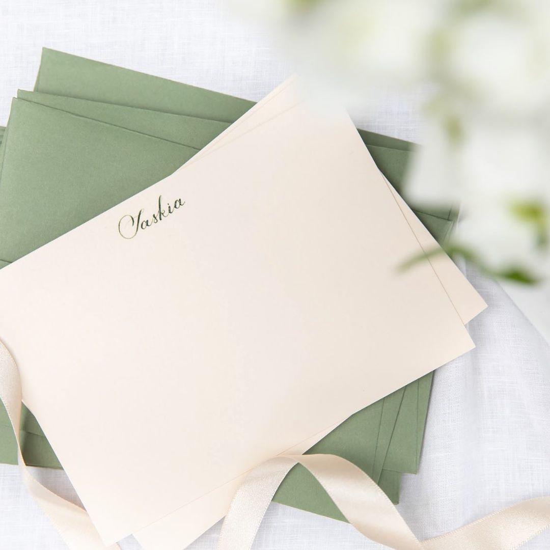 Personalised Note Cards in Ballet