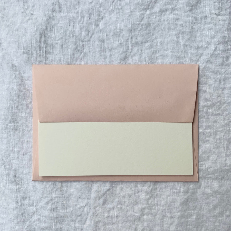 Personalised Note Cards in Cotton