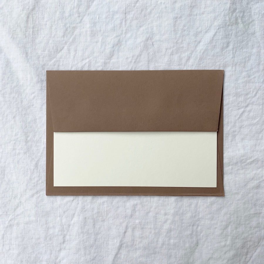 Personalised Note Cards in Cotton
