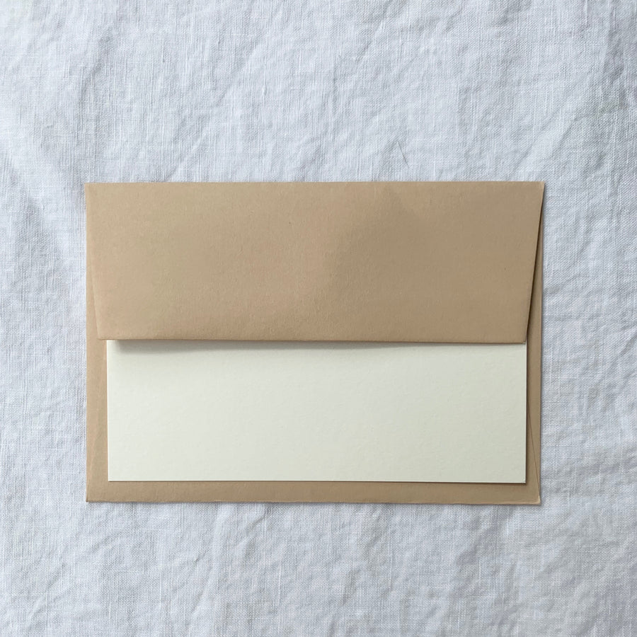 Personalised Note Cards in Cotton