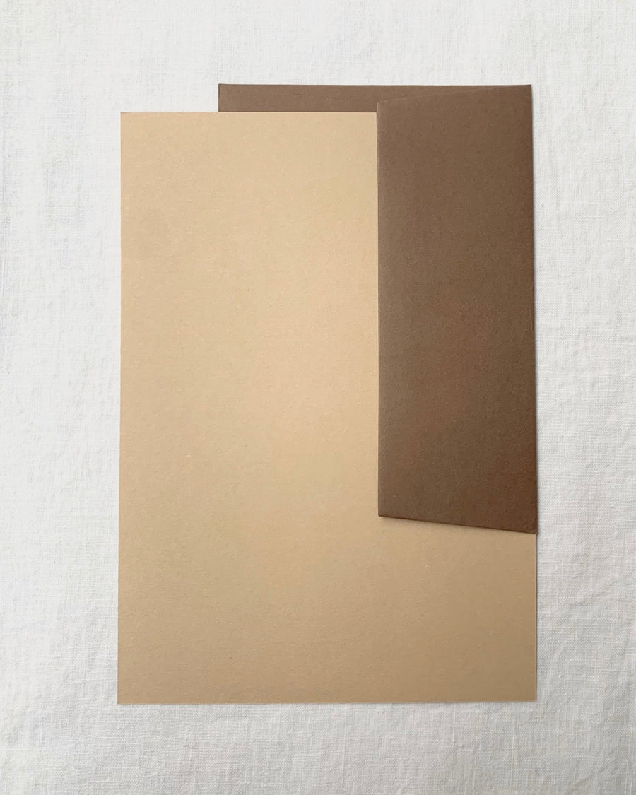 Personalised Writing Paper in Oat