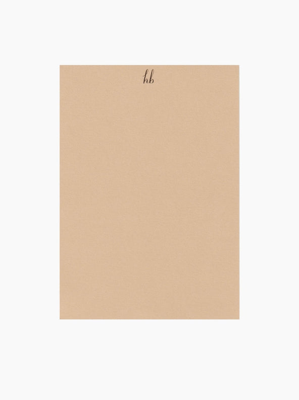 Personalised Writing Paper in Oat