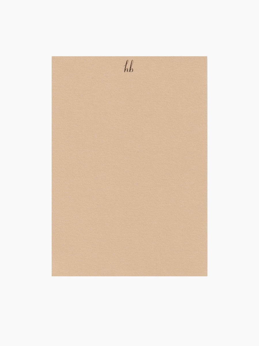 Personalised Writing Paper in Oat