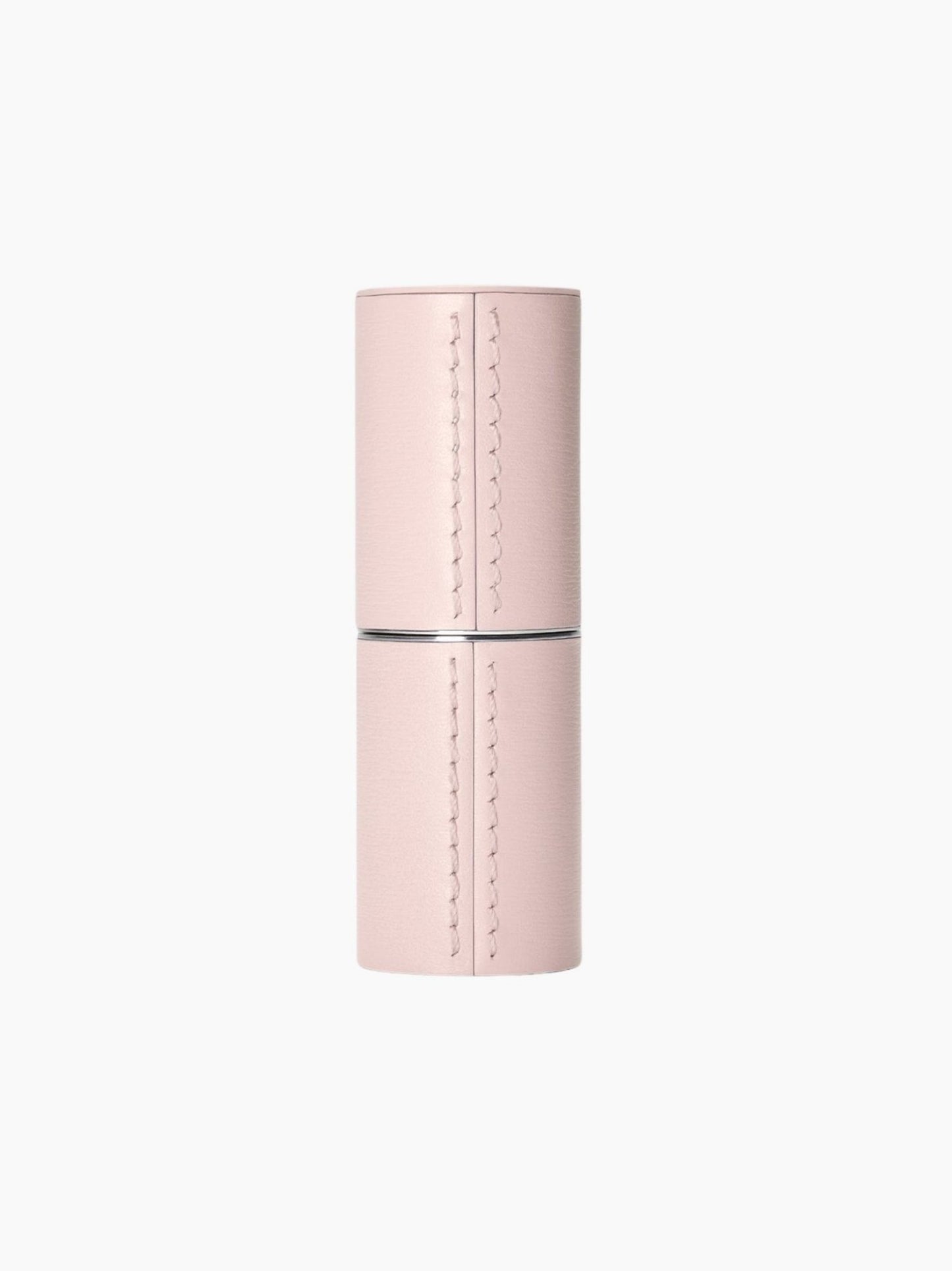 Pink Leather Lipstick Case