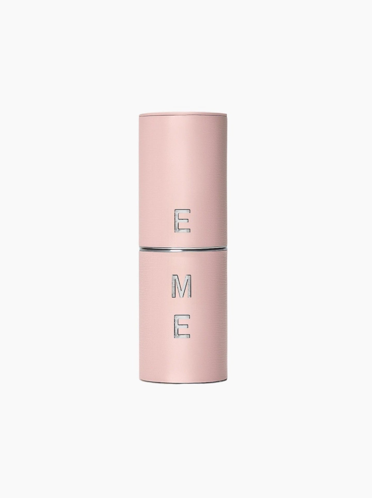 Pink Leather Lipstick Case