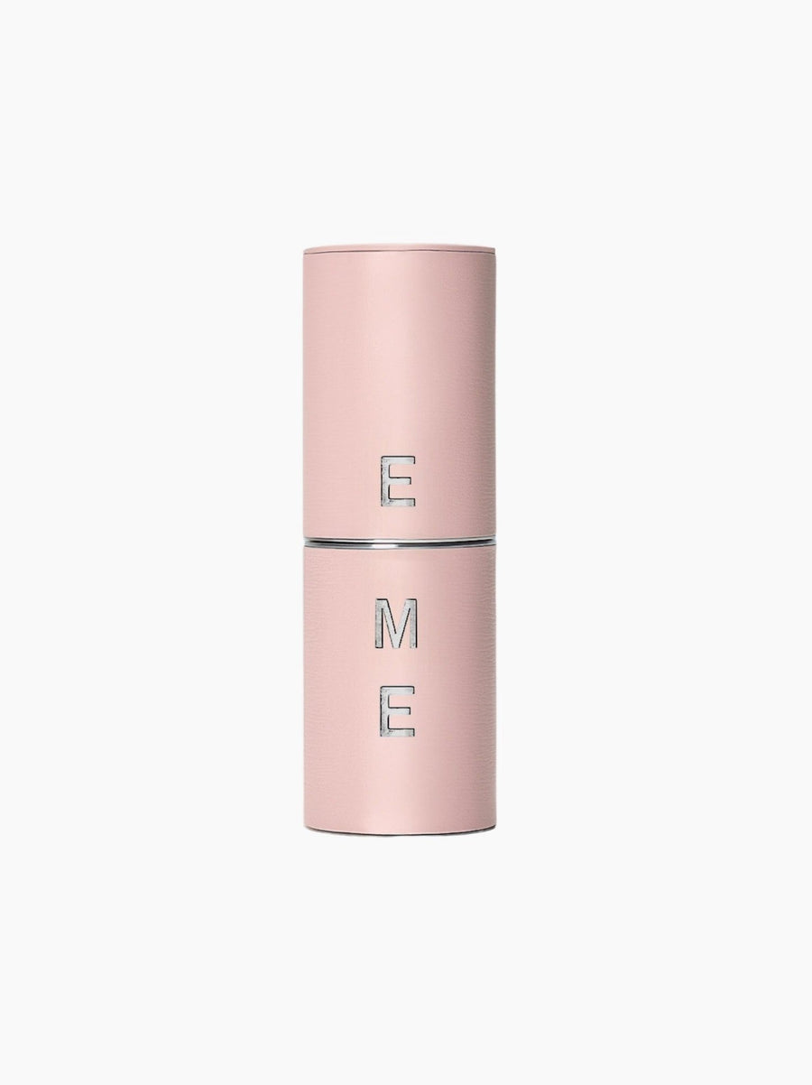 Pink Leather Lipstick Case