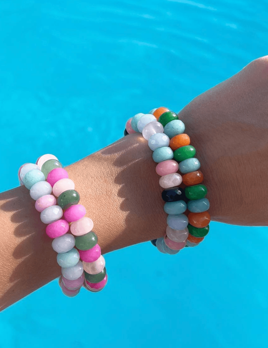 Rainbow Beaded Bracelet